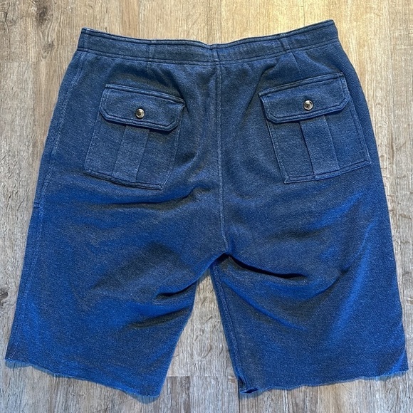 TRUE MEASURE BLUE TERRY SHORTS (SIZE 34) - Picture 4 of 6